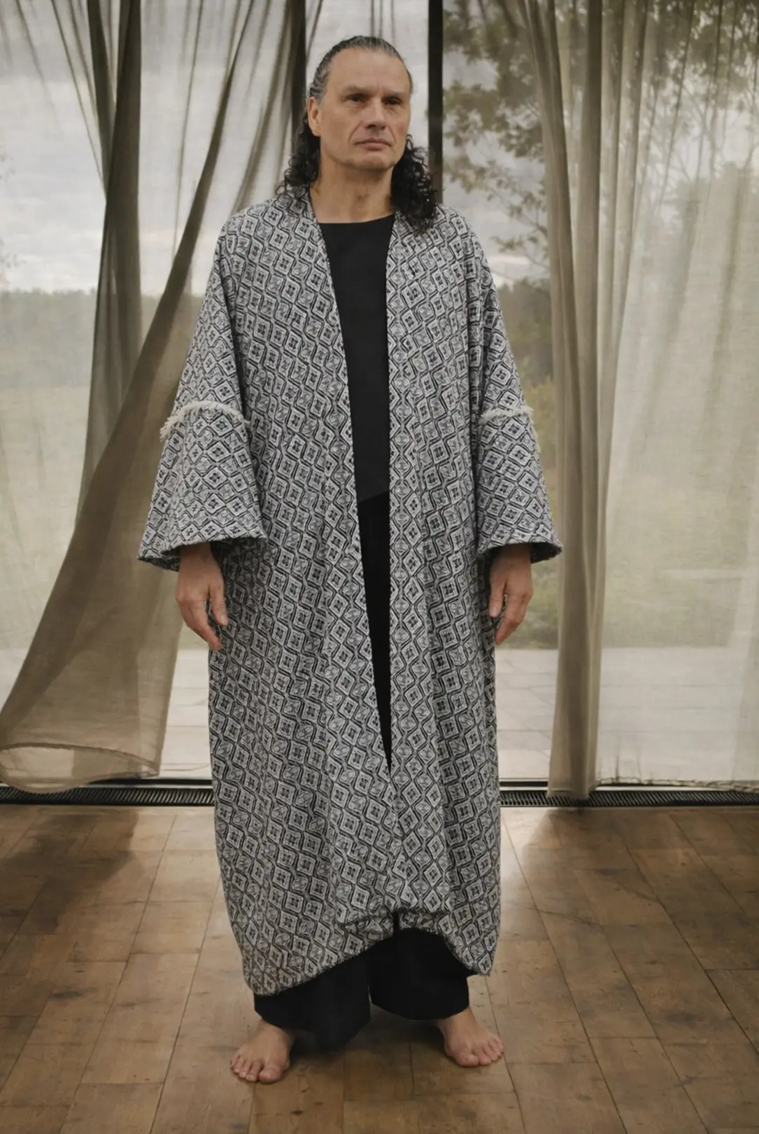 Poncho Phra Kaew Tula Moon Clothing