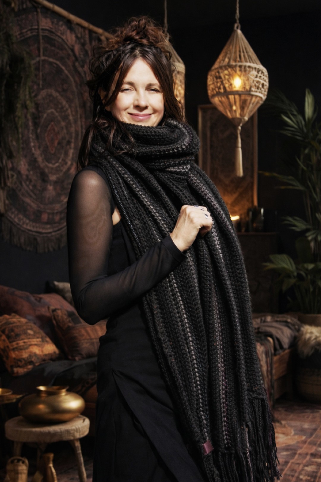 Nyvara Handmade Shadow-Light Scarf