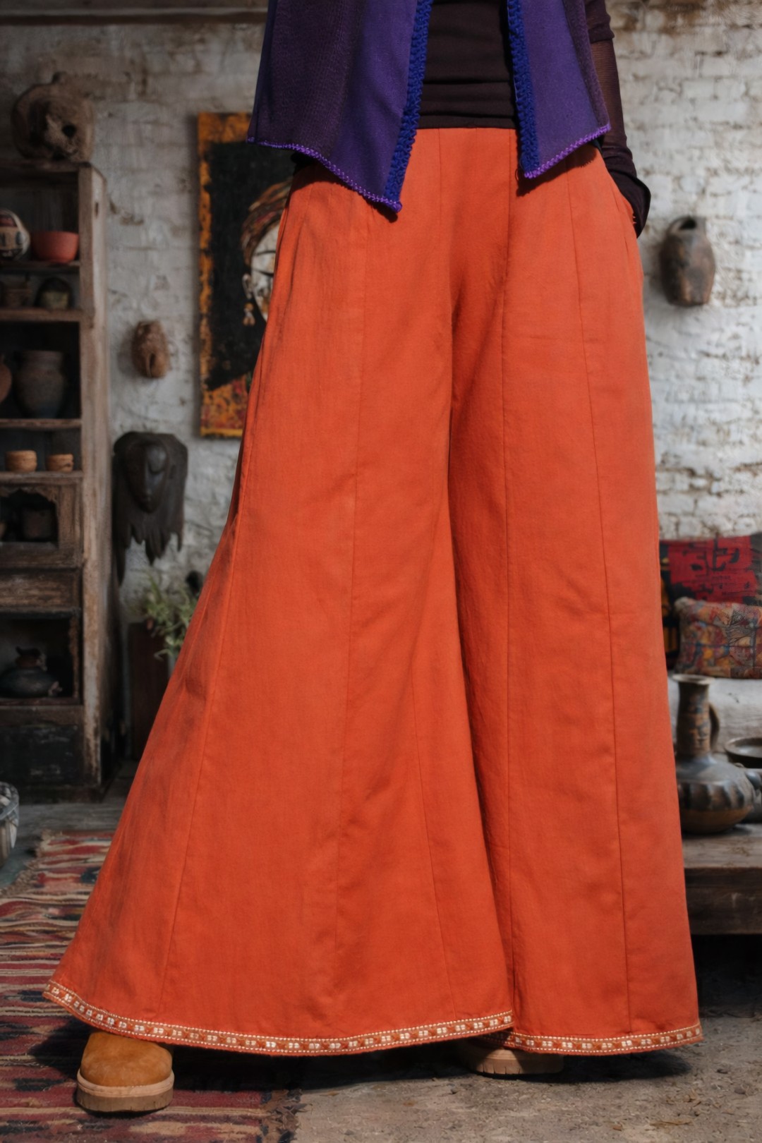 Freya brique strokenbroek