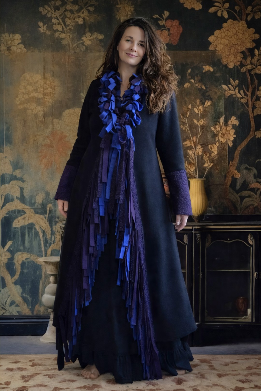 Ishara artistic vest jacket