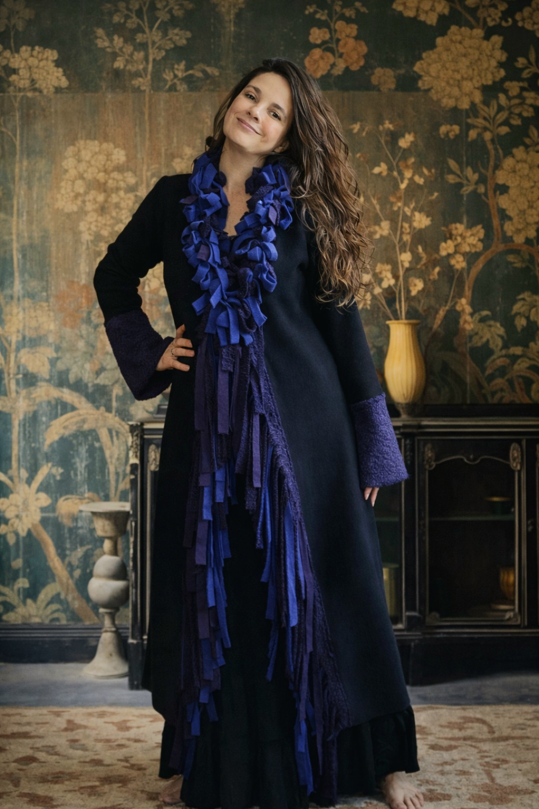 Ishara artistic vest jacket