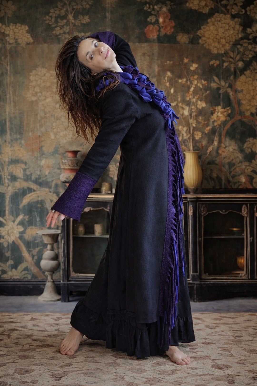 Ishara artistic vest jacket