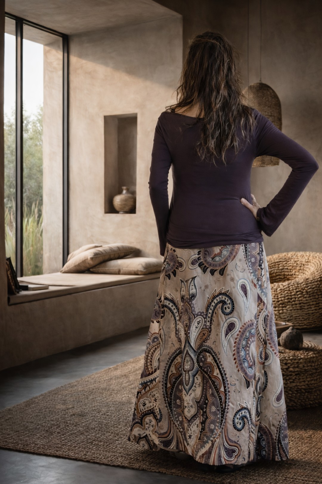 Nalima Oriental Wrap Skirt